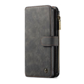 CaseMe-007 Detachable Multifunctional Leather Phone Case, For Samsung Galaxy S22 Ultra 5G